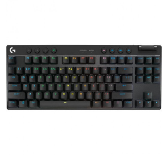 Logitech Клавіатура Logitech G PRO X TKL Lightspeed Tactile USB UA Black (920-012136)