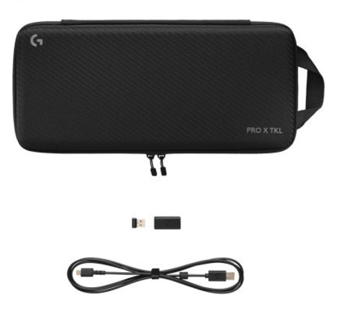 Logitech Клавіатура Logitech G PRO X TKL Lightspeed Tactile USB UA Black (920-012136)