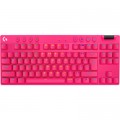 Logitech Клавіатура Logitech G PRO X TKL Lightspeed Tactile USB UA Magenta (920-012159)