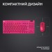 Logitech Клавіатура Logitech G PRO X TKL Lightspeed Tactile USB UA Magenta (920-012159)