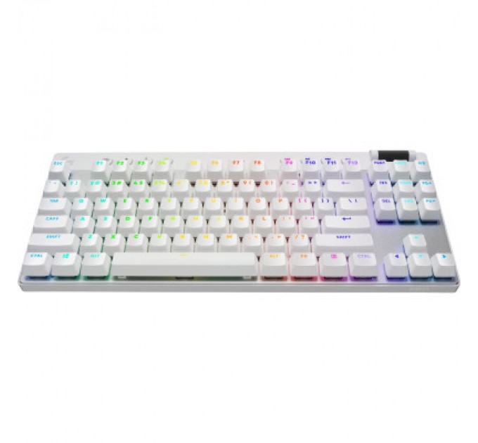Logitech Клавіатура Logitech G PRO X TKL Lightspeed Tactile USB UA White (920-012148)