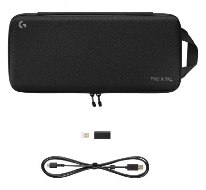 Logitech Клавіатура Logitech G PRO X TKL Lightspeed Tactile USB UA White (920-012148)