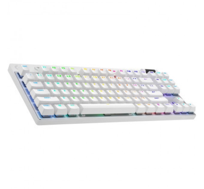 Logitech Клавіатура Logitech G PRO X TKL Lightspeed Tactile USB UA White (920-012148)