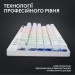 Logitech Клавіатура Logitech G PRO X TKL Lightspeed Tactile USB UA White (920-012148)