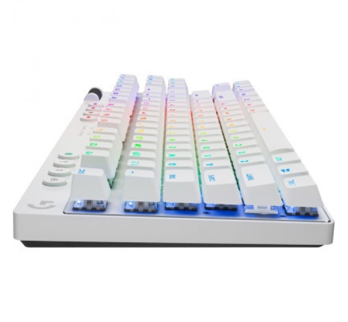 Logitech Клавіатура Logitech G PRO X TKL Lightspeed Tactile USB UA White (920-012148)