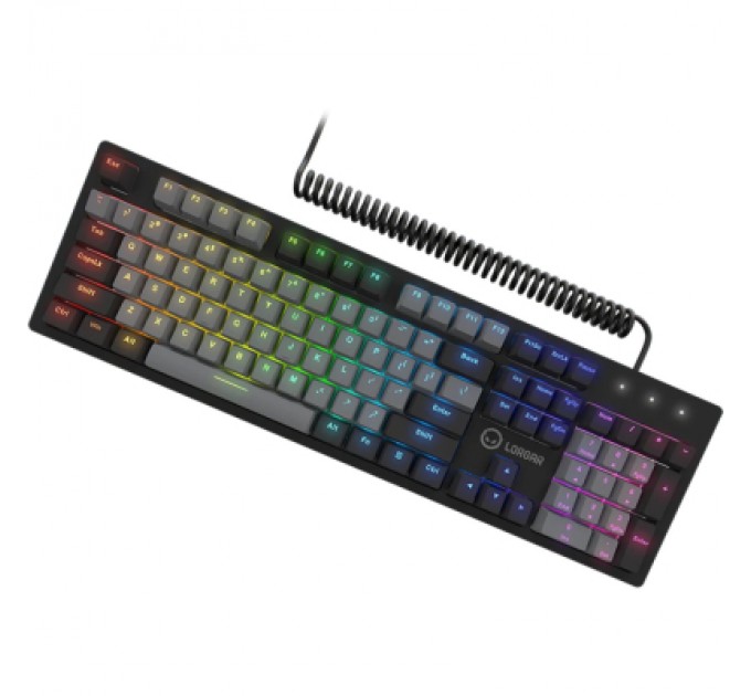 Lorgar Клавіатура Lorgar Azar 514 RGB USB UA Black (LRG-GK514B-UA)