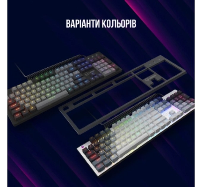 Lorgar Клавіатура Lorgar Azar 514 RGB USB UA Black (LRG-GK514B-UA)