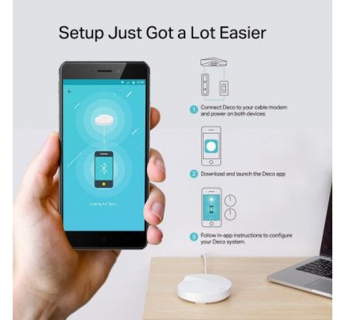 TP-Link Точка доступу Wi-Fi TP-Link DECO-M5-2-PACK
