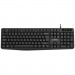 Canyon Клавіатура Canyon KB-1 Water resistant USB UA Black (CNE-CKEY01)