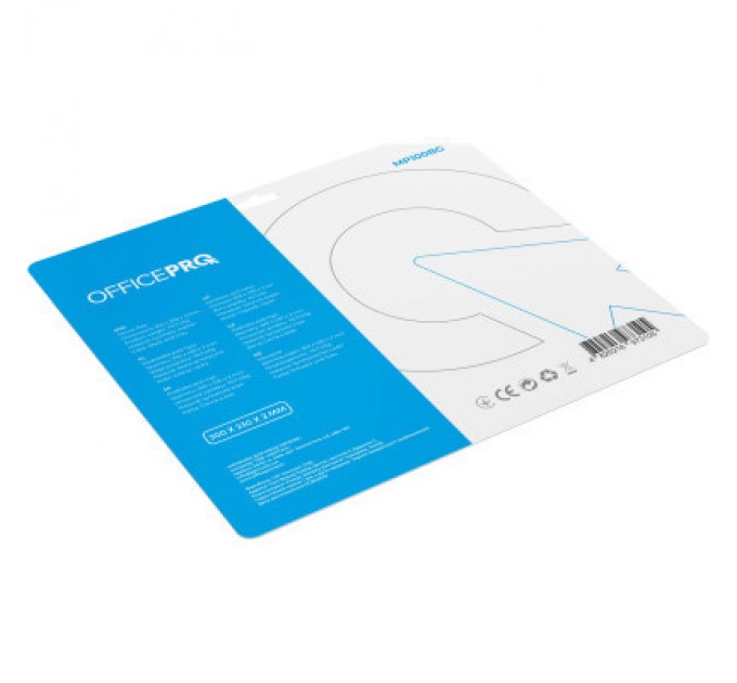 OfficePro Килимок для мишки OfficePro MP100BG Black/Gray (MP100BG)