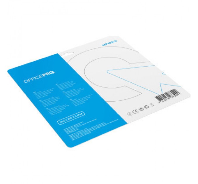 OfficePro Килимок для мишки OfficePro MP102LG Liht Gray (MP102LG)