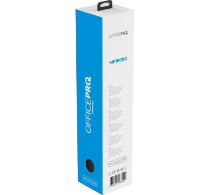 OfficePro Килимок для мишки OfficePro MP180BG Black/Gray (MP180BG)