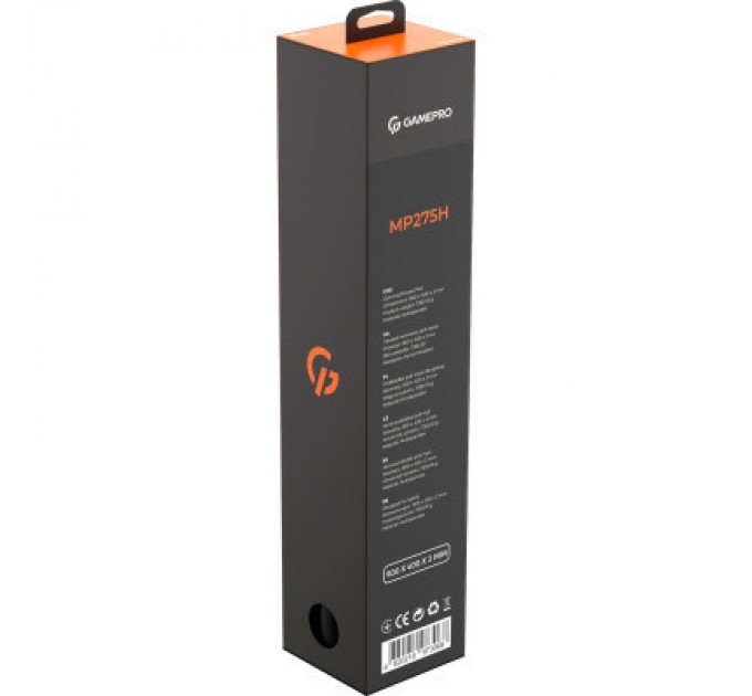 GamePro Килимок для мишки GamePro MP275H Black (MP275H)