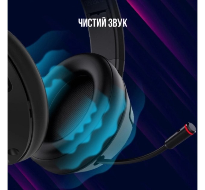 Lorgar Навушники Lorgar Noah 500 Wireless Gaming Black (LRG-GHS500)