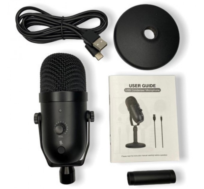 GamePro Мікрофон GamePro SM1258 USB Black (SM1258)