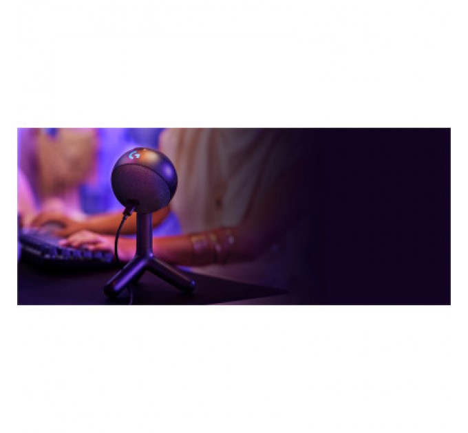 Logitech Мікрофон Logitech G Yeti Orb RGB Gaming Mic with Lightsync Black (988-000551)