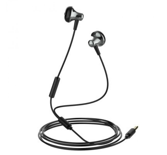 ColorWay Навушники ColorWay Slim 3.5 mm Wired Earphone Blast 1 Black (CW-WD01BK)