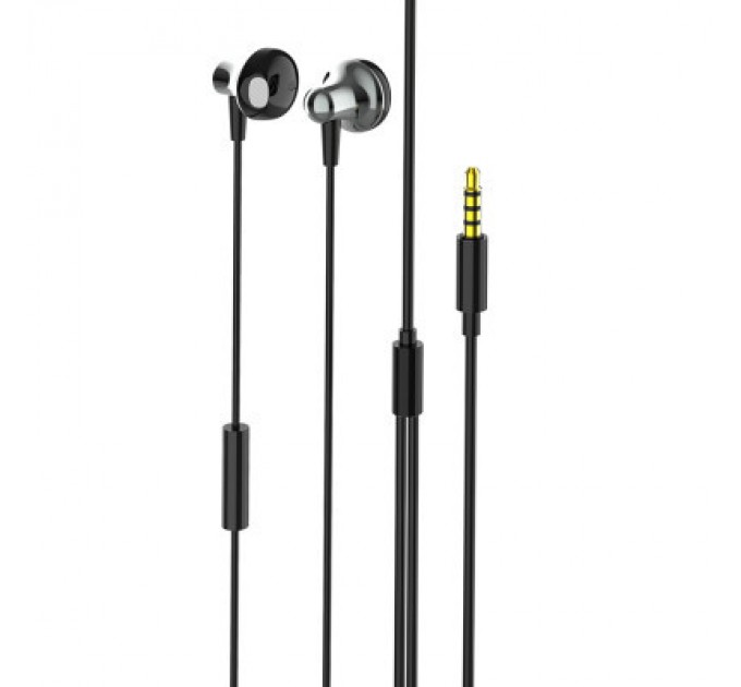 ColorWay Навушники ColorWay Slim 3.5 mm Wired Earphone Blast 1 Black (CW-WD01BK)