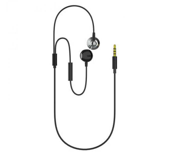 ColorWay Навушники ColorWay Slim 3.5 mm Wired Earphone Blast 1 Black (CW-WD01BK)