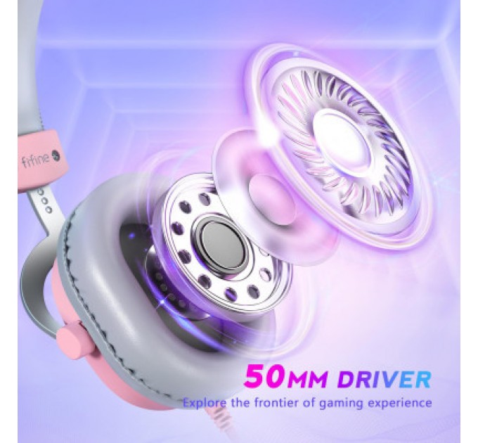 Fifine Навушники Fifine H9P Pink (H9P)