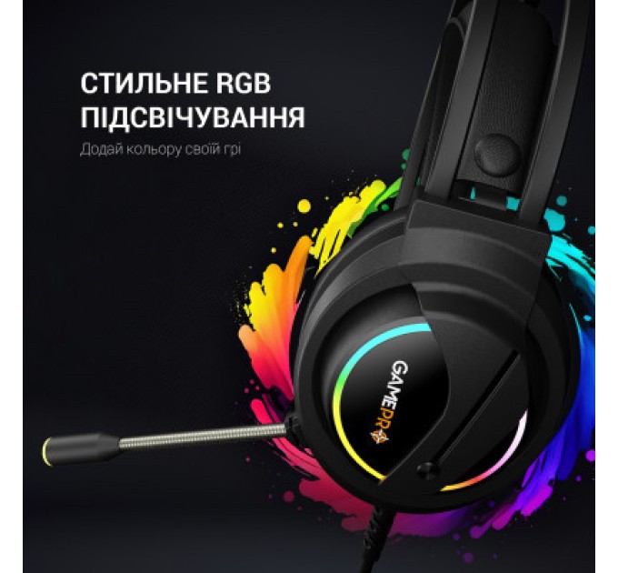 GamePro Навушники GamePro HS565 Nitro Black (HS565)