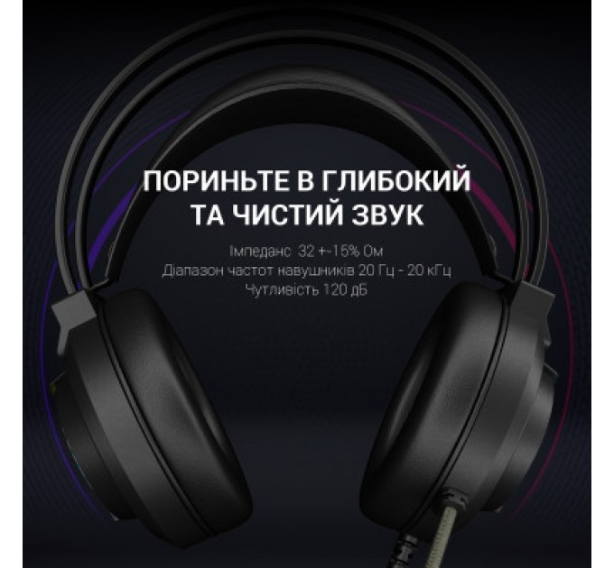 GamePro Навушники GamePro HS565 Nitro Black (HS565)