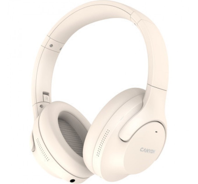 Canyon Навушники Canyon OnRiff 10 ANC Bluetooth Beige (CNS-CBTHS10BG)