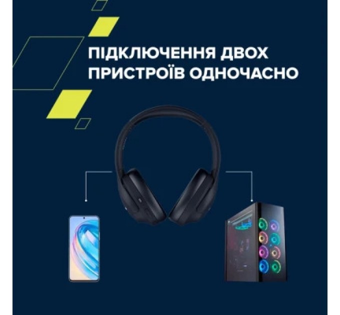 Canyon Навушники Canyon OnRiff 10 ANC Bluetooth Black (CNS-CBTHS10BK)