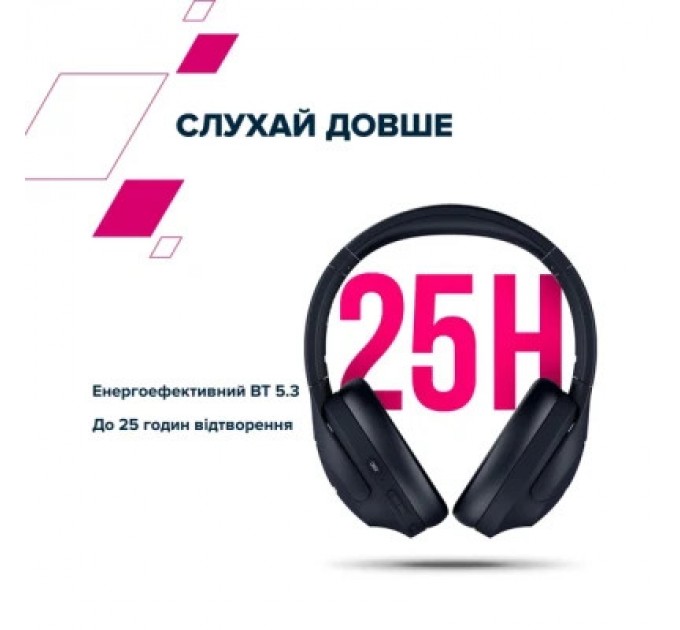Canyon Навушники Canyon OnRiff 10 ANC Bluetooth Black (CNS-CBTHS10BK)