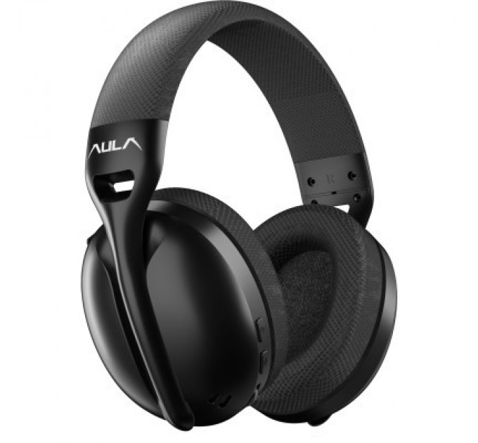 Aula Навушники Aula S6 - 3 in 1 Wired/2.4G Wireless/Bluetooth Black (6948391235554)