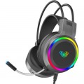 Aula Навушники Aula S608 Wired Gaming Headset 3.5mm*2 + USB Black (6948391235509)