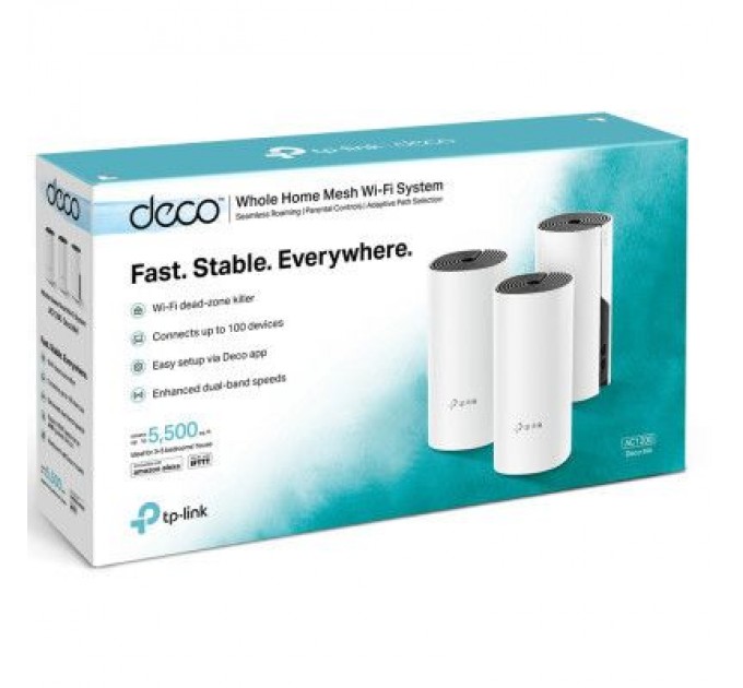 TP-Link Точка доступу Wi-Fi TP-Link DECO-M4-3-PACK