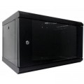 Hypernet Шафа настінна Hypernet 6U 19" 600x450 (WMNC-6U-FLAT-BLACK)