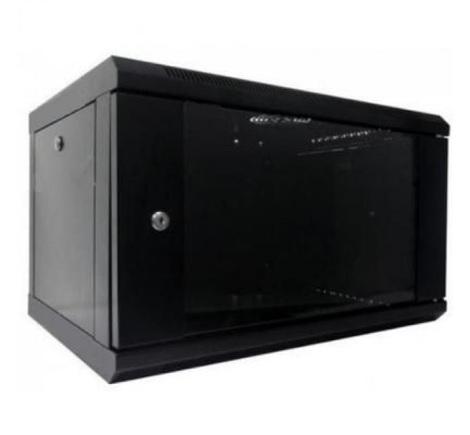 Hypernet Шафа настінна Hypernet 6U 19" 600x450 (WMNC-6U-FLAT-BLACK)