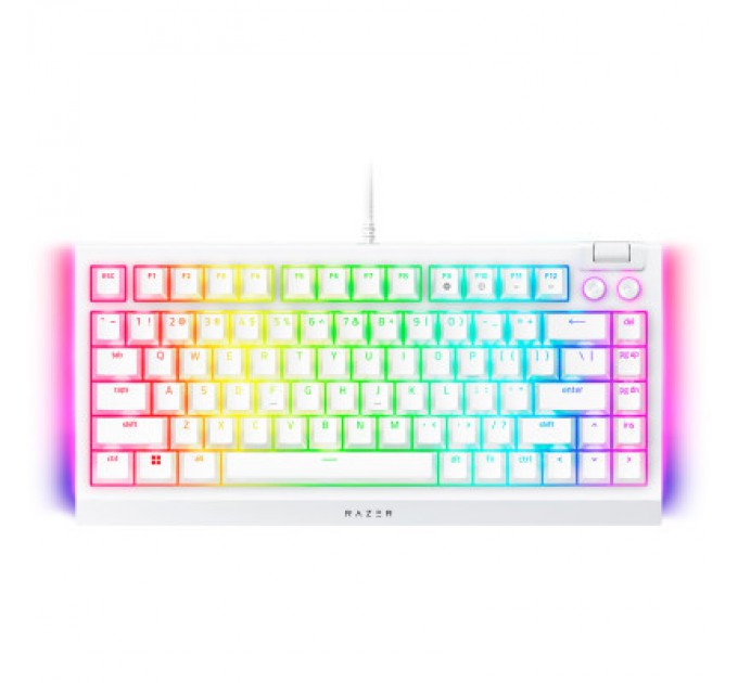 Razer Клавіатура Razer BlackWidow V4 75 USB UA White (RZ03-05001700-R3M1)