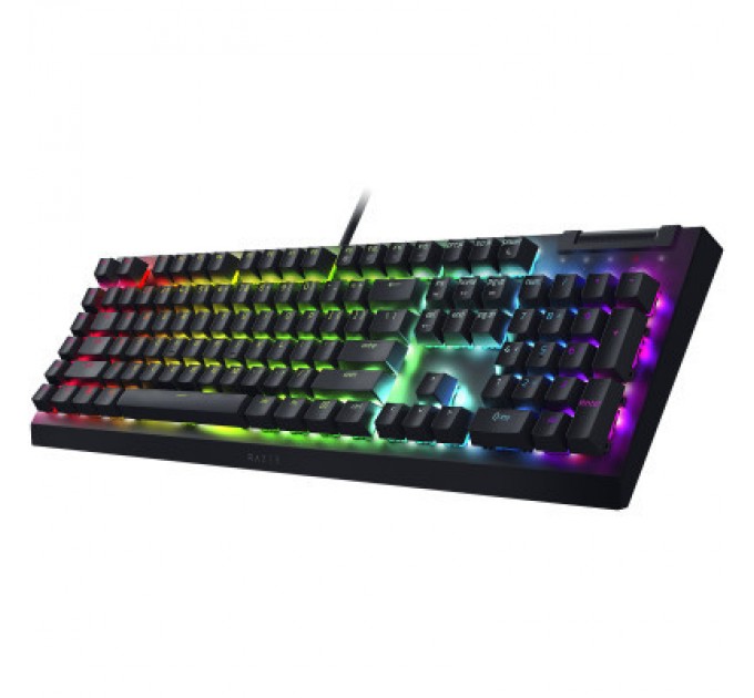 Razer Клавіатура Razer BlackWidow V4 X Yellow Switch USB RU Black (RZ03-04702500-R3R1)