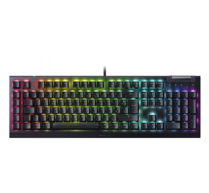Razer Клавіатура Razer BlackWidow V4 X Yellow Switch USB RU Black (RZ03-04702500-R3R1)