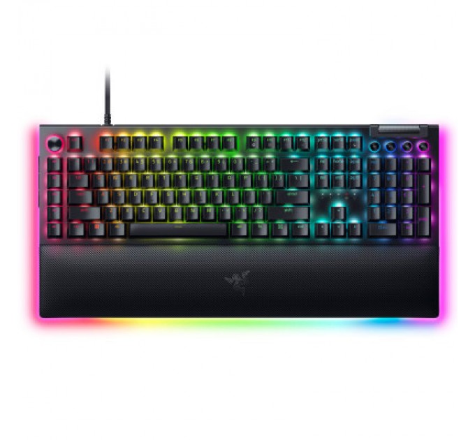Razer Клавіатура Razer BlackWidow V4 Green Switch USB RU Black (RZ03-04690100-R3M1)