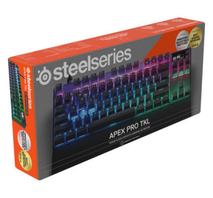 SteelSeries Клавіатура SteelSeries Apex Pro TKL 2023 USB UA Black (64856)