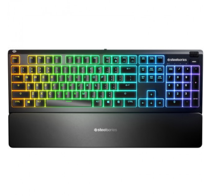 SteelSeries Клавіатура SteelSeries Apex 3 USB UA Black (64795)