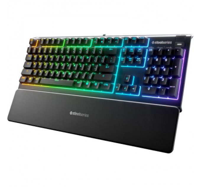SteelSeries Клавіатура SteelSeries Apex 3 USB UA Black (64795)