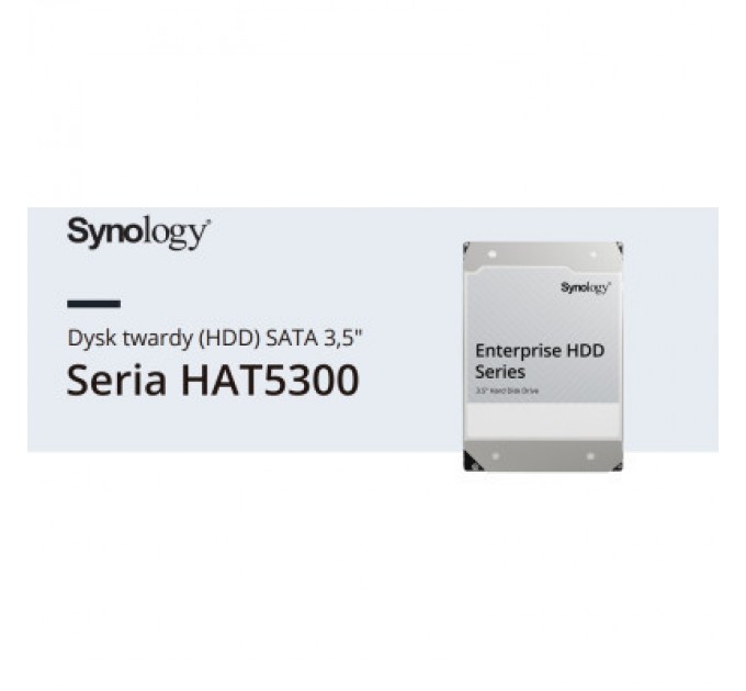 Synology Жорсткий диск для сервера Synology 3.5" 8TБ SATA 7200 (HAT5310-8T)