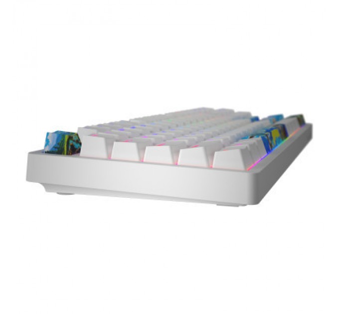 Hator Клавіатура Hator Rockfall 2 Mecha TKL Authentic Edition Aurum Milky Way Silent USB Fighting Cats (HTK-532)