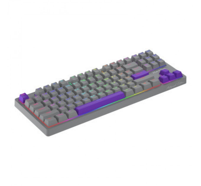 Hator Клавіатура Hator Rockfall 2 Autograph Edition Mecha TKL Aurum Choco USB Titanium (HTK-526)