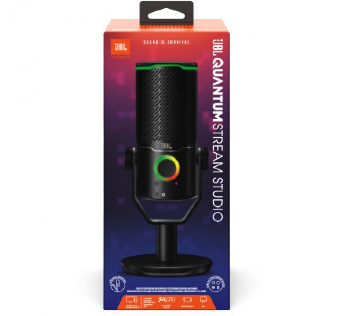 JBL Мікрофон JBL Quantum Stream Studio (JBLSTRMSTUDIOBLK)