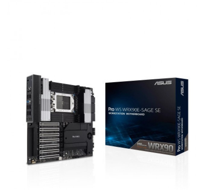 ASUS Серверна материнська плата ASUS PRO WS WRX90E-SAGE SE sTR5 WRX90 8xDDR5 M.2 EEB (90MB1FW0-M0EAY0)