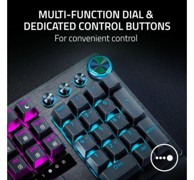 Razer Клавіатура Razer Huntsman V3 Pro USB UA Black (RZ03-04970100-R3M1)