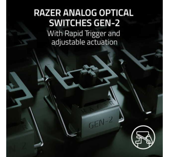 Razer Клавіатура Razer Huntsman V3 Pro TKL USB UA Black (RZ03-04980100-R3M1)