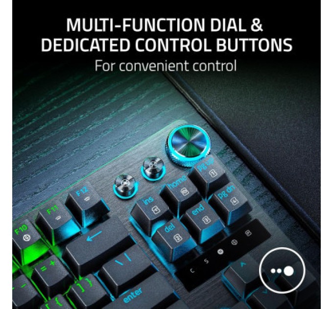 Razer Клавіатура Razer Huntsman V3 Pro TKL USB UA Black (RZ03-04980100-R3M1)