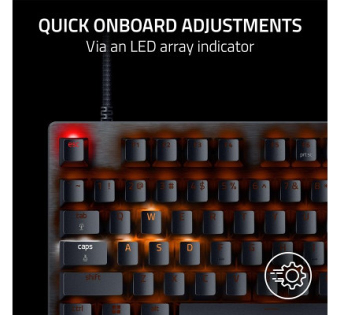 Razer Клавіатура Razer Huntsman V3 Pro TKL USB UA Black (RZ03-04980100-R3M1)